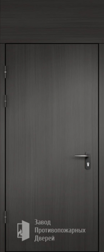 Фото двери «МДФ однопольная с фрамугой №27» в Туле