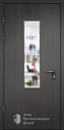 Фото двери «МДФ однопольная со стеклом №9» в Туле