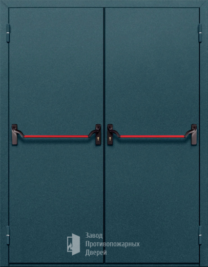 Фото двери «Двупольная глухая с антипаникой №17» в Туле
