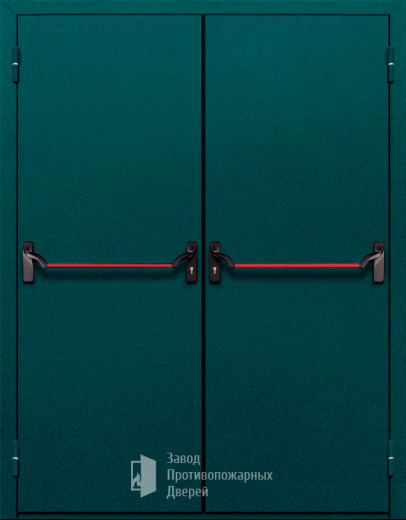 Фото двери «Двупольная глухая с антипаникой №16» в Туле