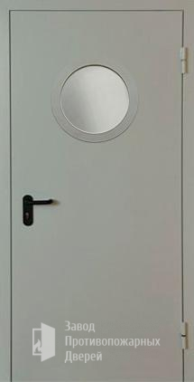 Фото двери «Однопольная с круглым стеклом EI-30» в Туле