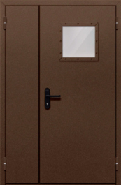 Фото двери «Полуторная со стеклом №88» в Туле