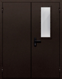 Фото двери «Двупольная со одним стеклом №410» в Туле