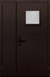 Фото двери «Полуторная со стеклом №810» в Туле
